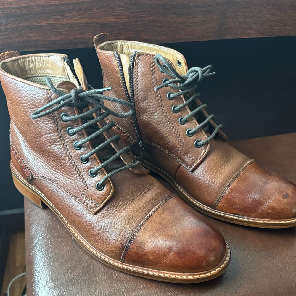 Men’s T&F genuine leather boots